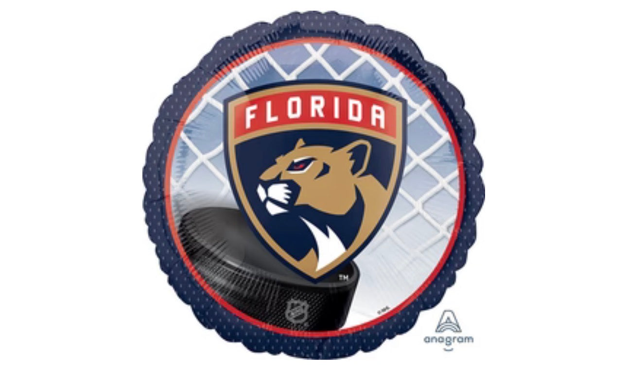 18" Florida Panthers Balloon