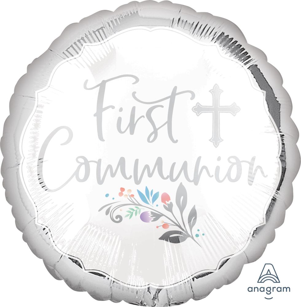 18" Holy Day First Communion Balloon