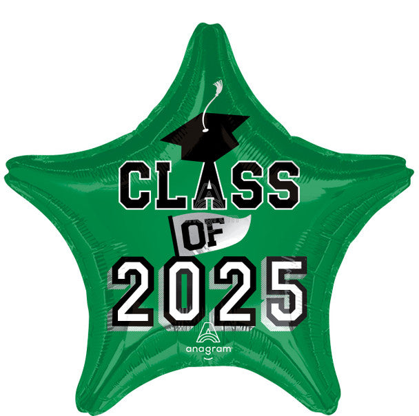 19"A Class of 2025 Green Star