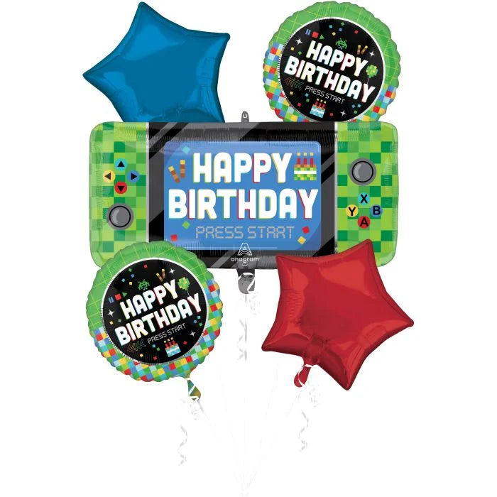 Balloon Bouquet 8-Bit Birthday