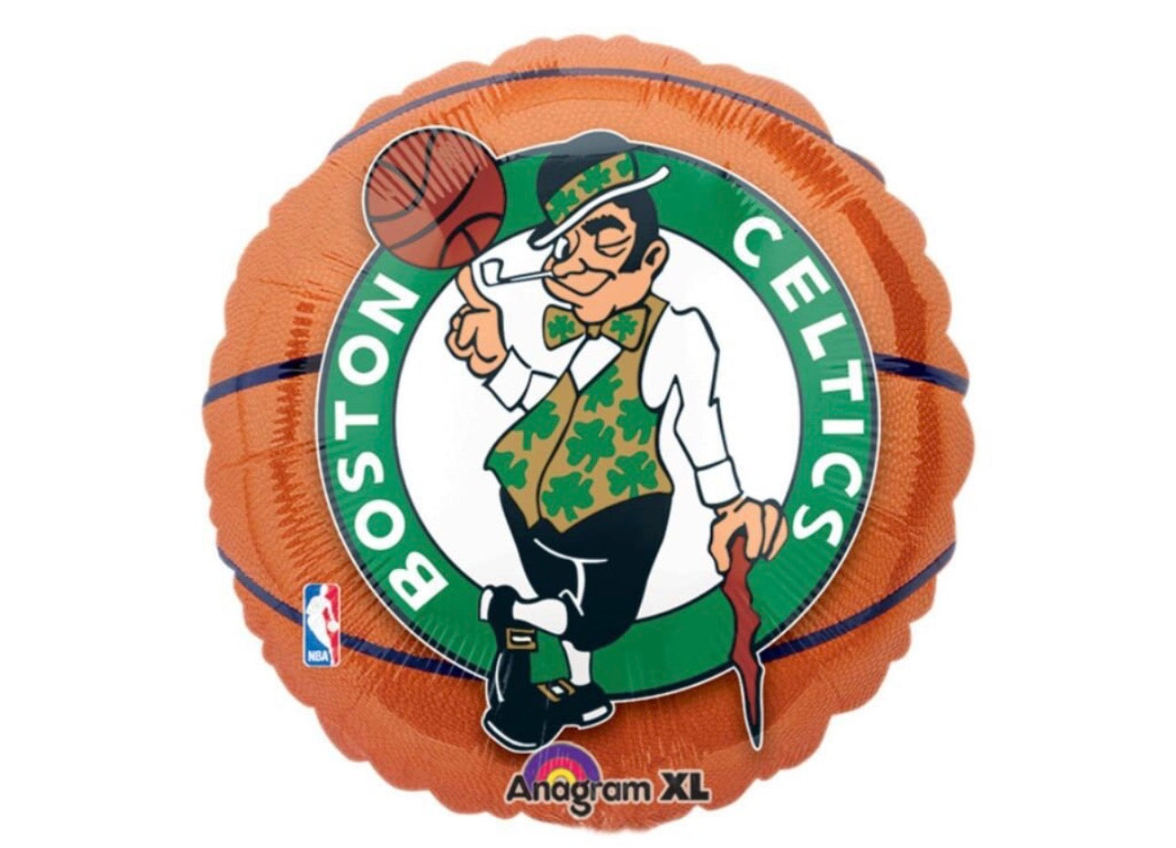 18" NBA Boston Celtics Basketball Balloon