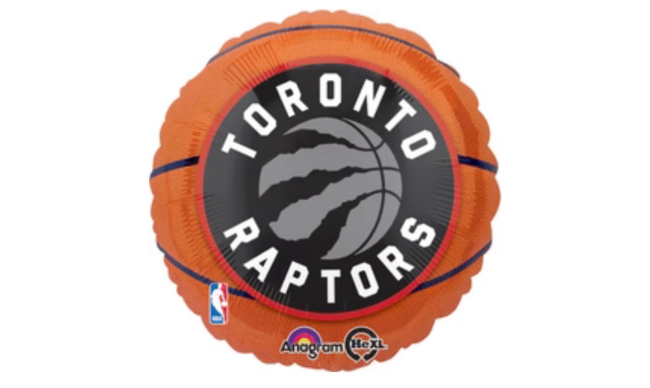 18" NBA Basketball Toronto Raptors Balloon