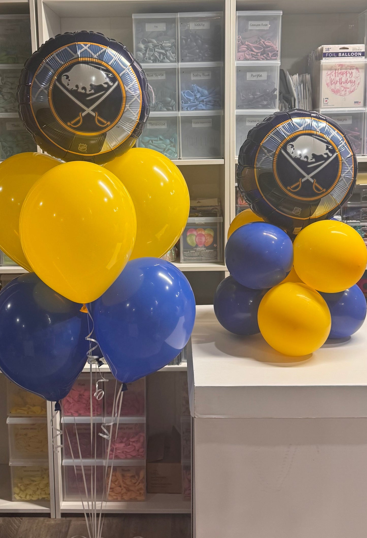 Sabres Balloon Party Bunch