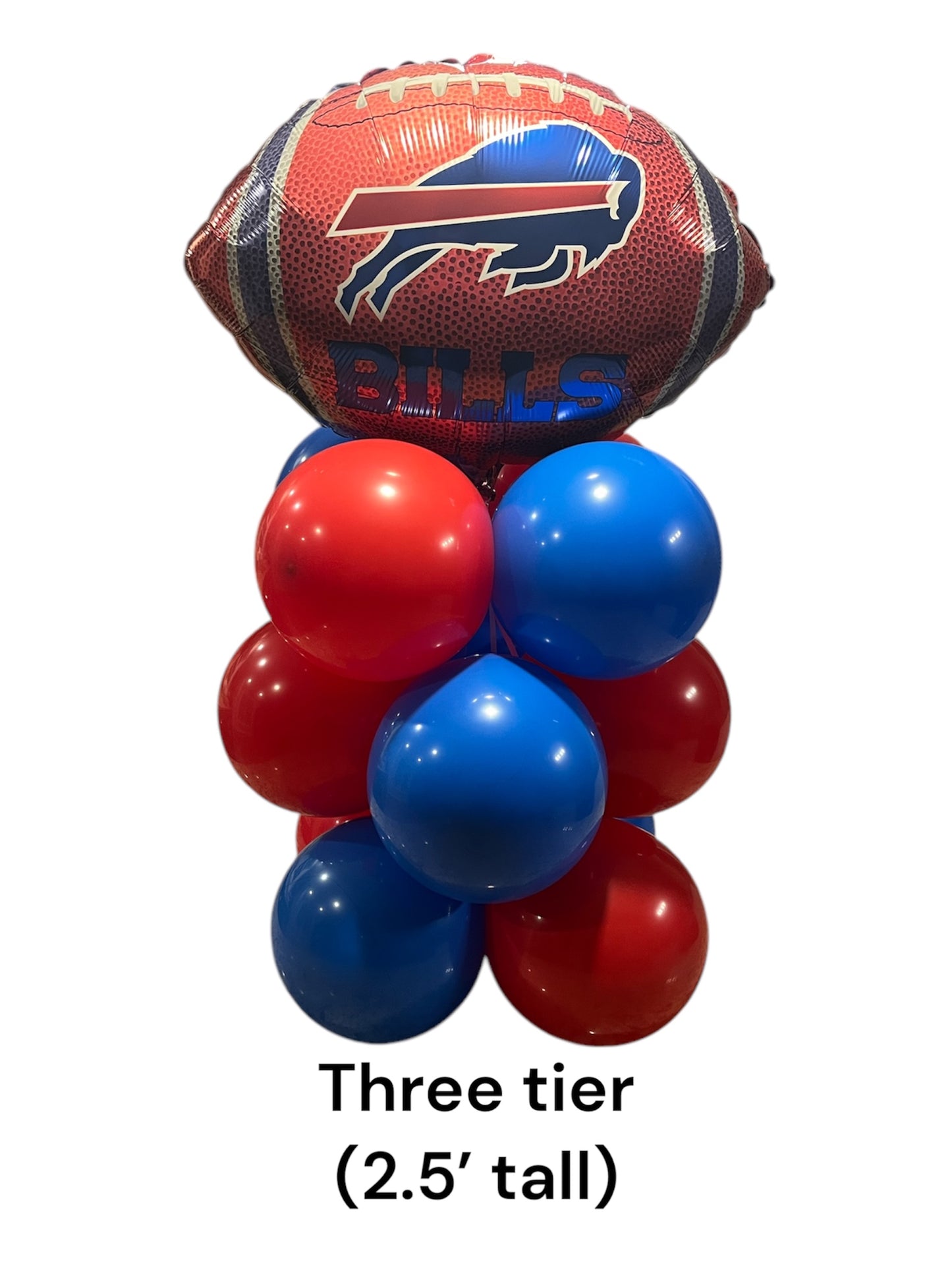 Buffalo Bills Mini Balloon Column