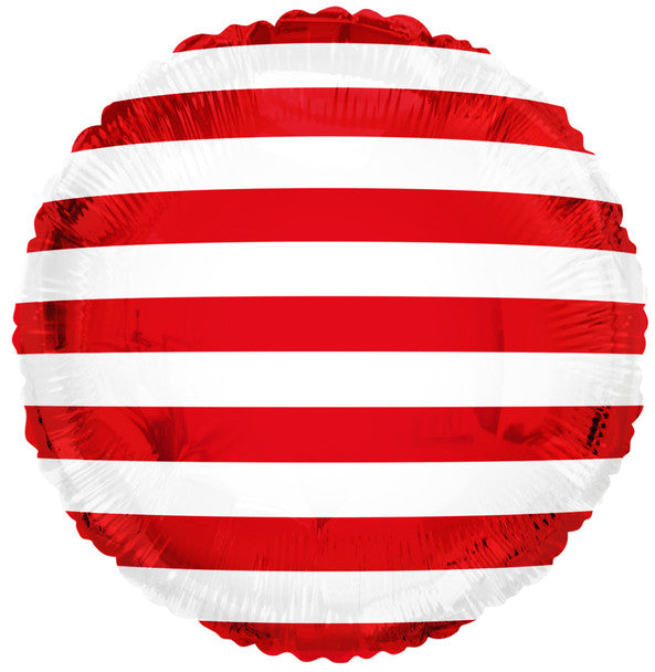 18"T USA Round Stripes