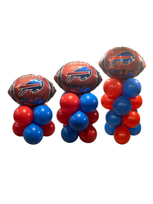 Buffalo Bills Mini Balloon Column