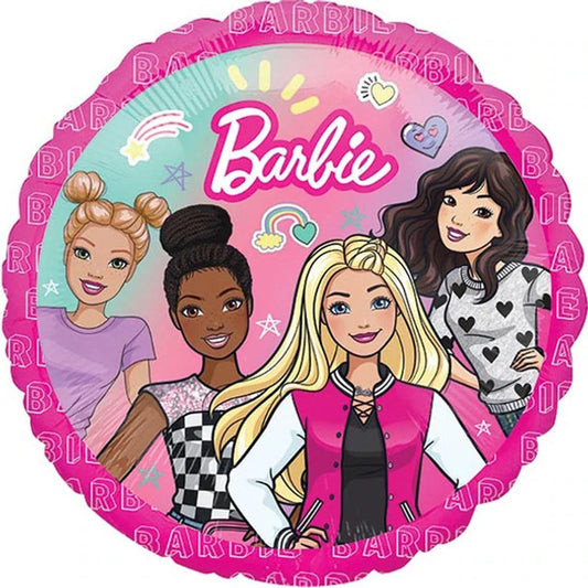 18" Barbie Together Foil Balloon