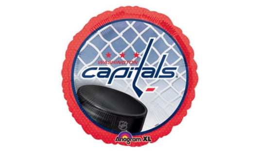 18" NHL Hockey Washington Capitals Mylar Balloon