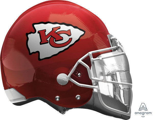 21" Kansas City Chiefs Football Helmet