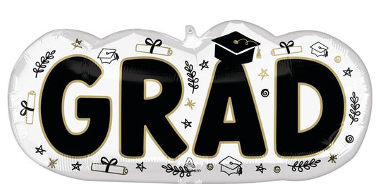30" Jumbo Grad Foil Balloon