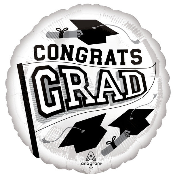 18" Congrats Grad Foil Balloon