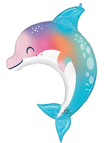 33" Dolphin Under The Sea