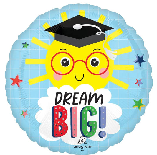 18" Dream Big Grad Balloon