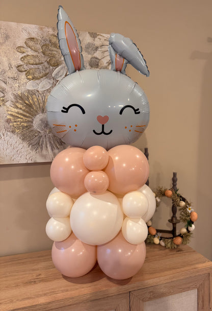 Bunny Balloon Column