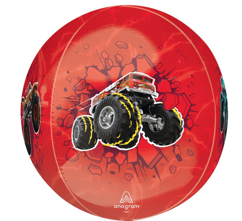 Orbz Hot Wheels Monster Trucks Balloon