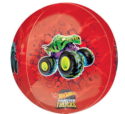 Orbz Hot Wheels Monster Trucks Balloon