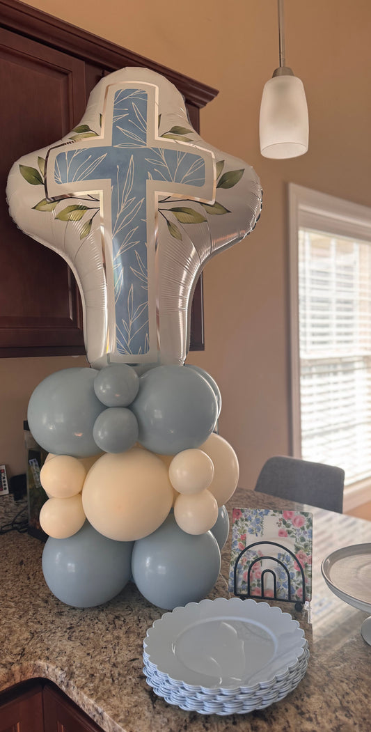 Mini Cross Balloon Column