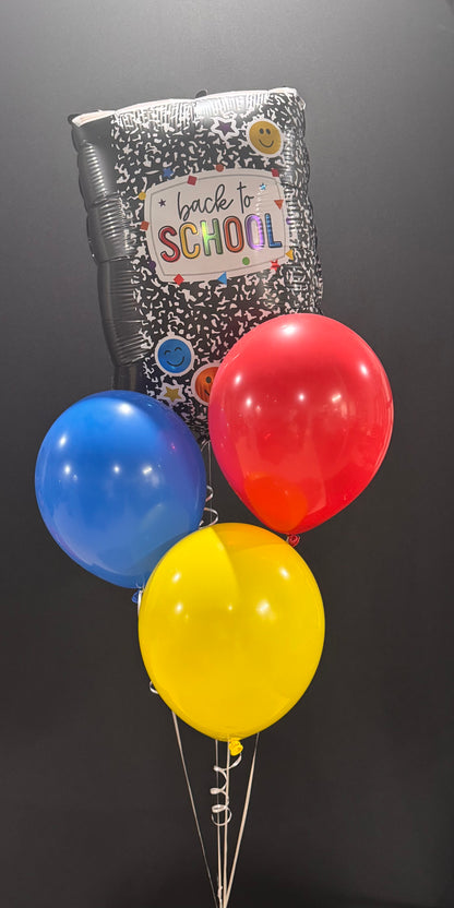 Back to School Balloon Bunch