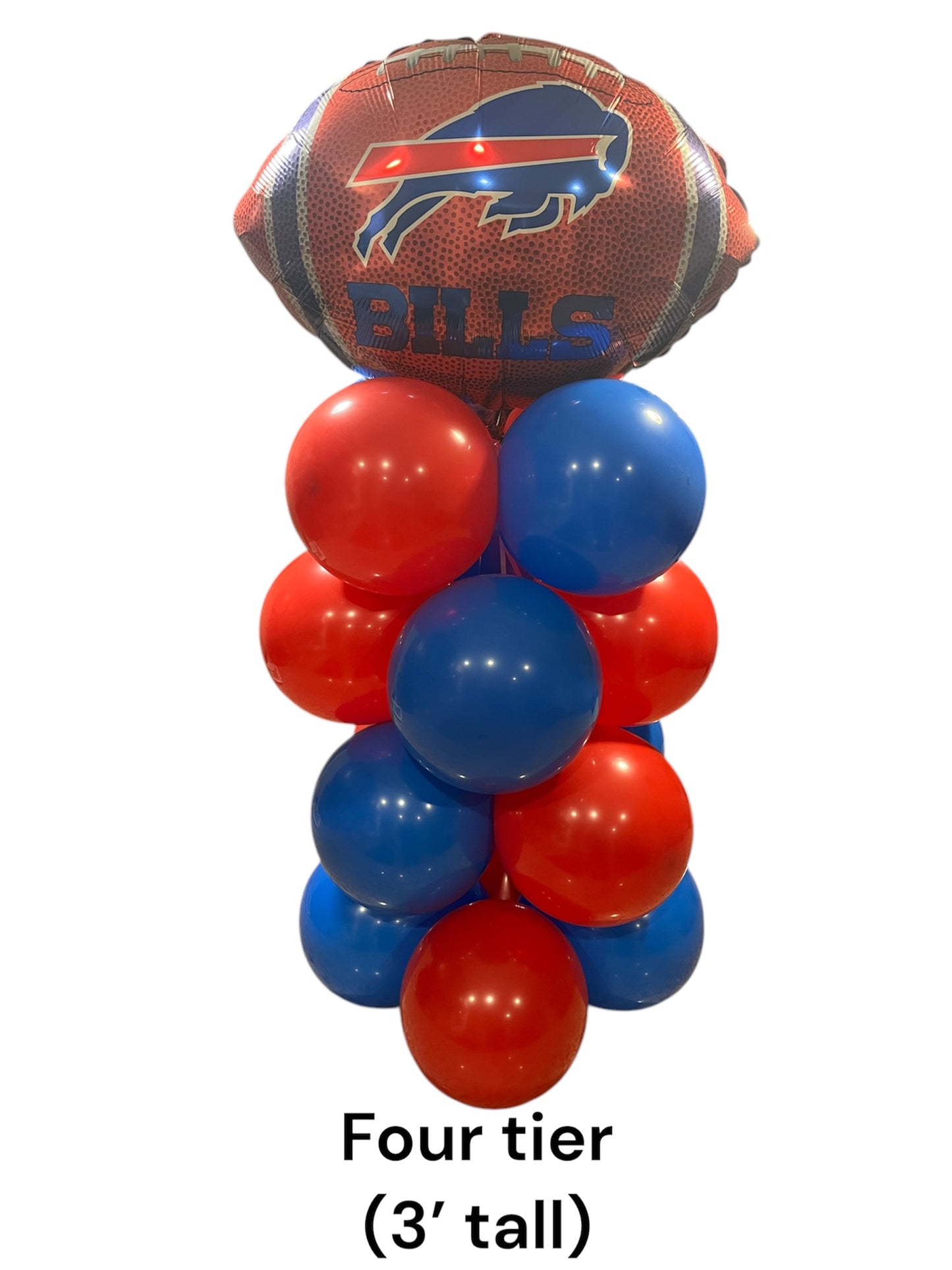 Buffalo Bills Mini Balloon Column