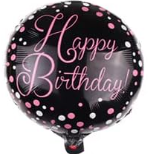 Happy Birthday Party Aluminum Foil Balloons 18"