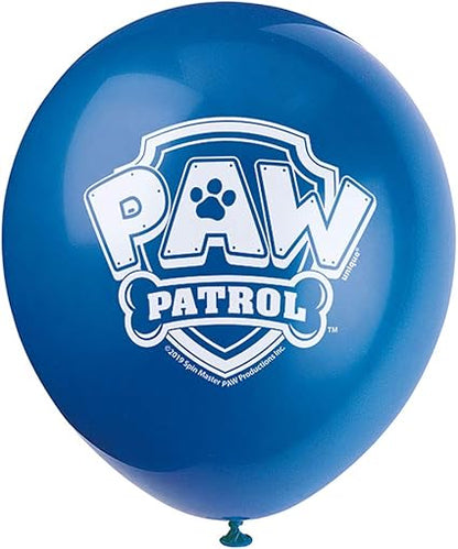 12" Paw Patrol Latex Balloon