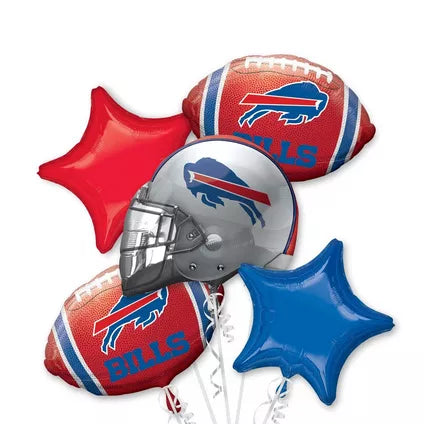 Foil Bouquet Football Buffalo Bills