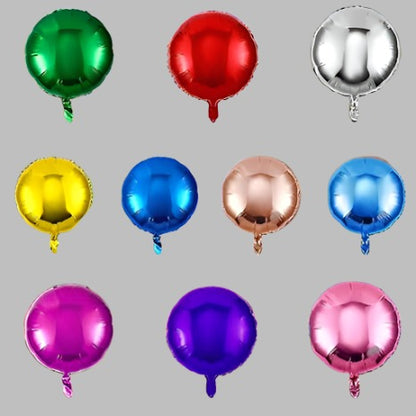 18 Inch Round Foil Balloons