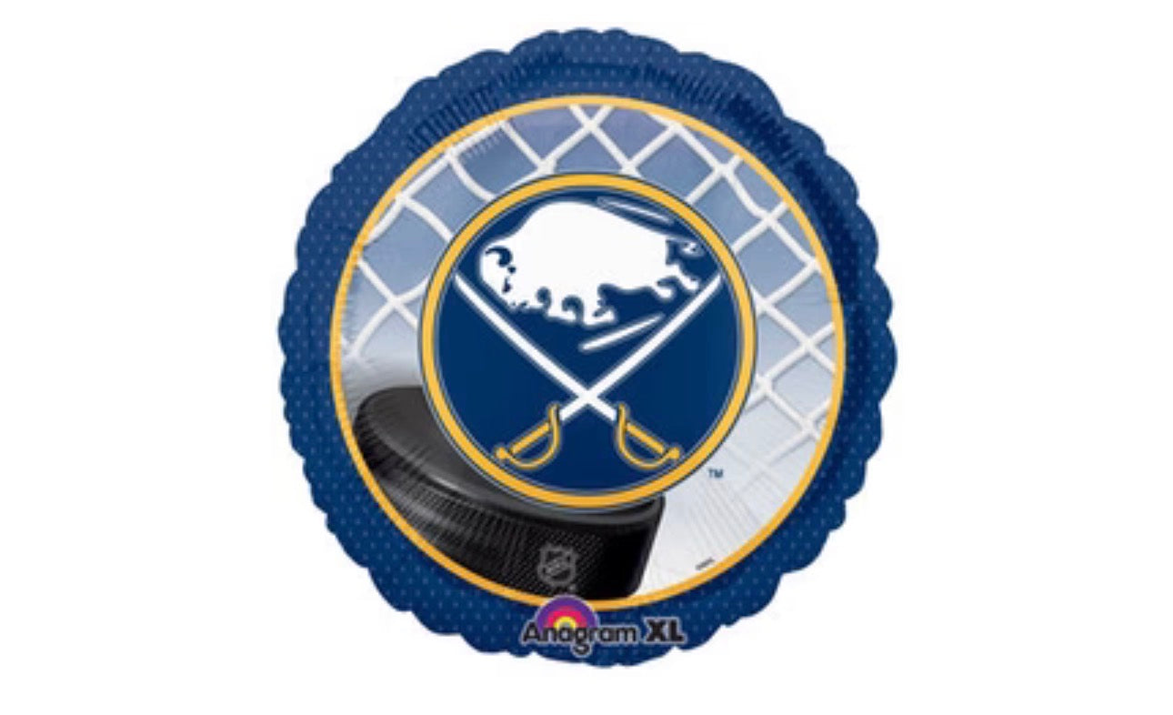 18" NHL Hockey Buffalo Sabres Mylar Balloon