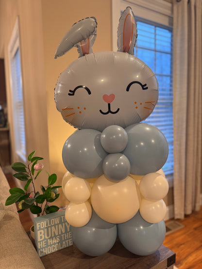 Bunny Balloon Column
