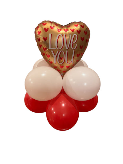 Valentine's Mini Balloon Column