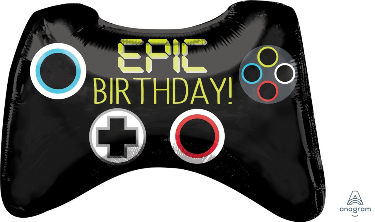 28" Game Controller Epic Birthday