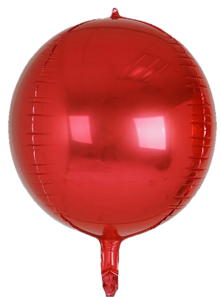 22" Red Sphere Balloon