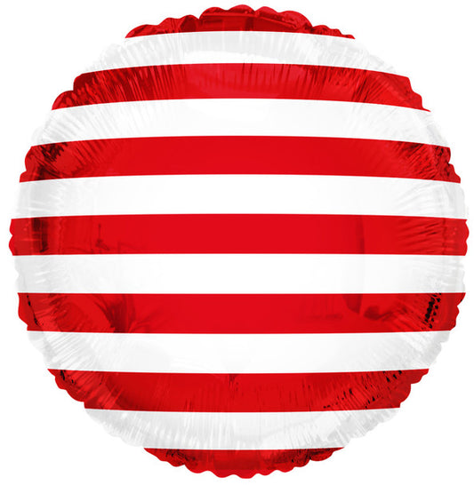 18"T USA Round Stripes
