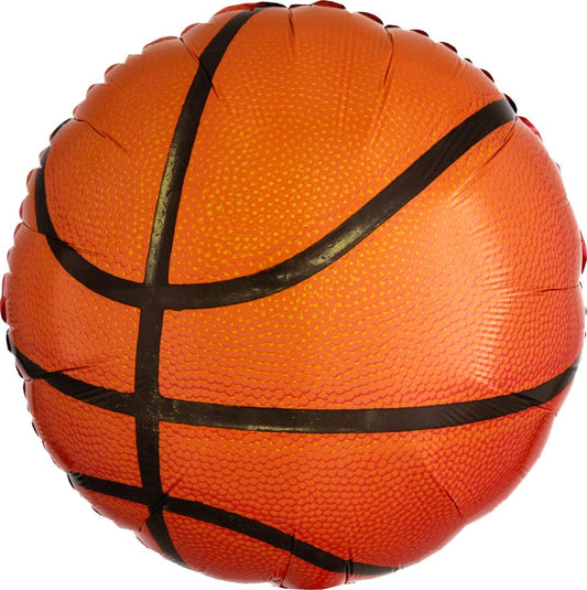 18" Foil Basketball Balloon