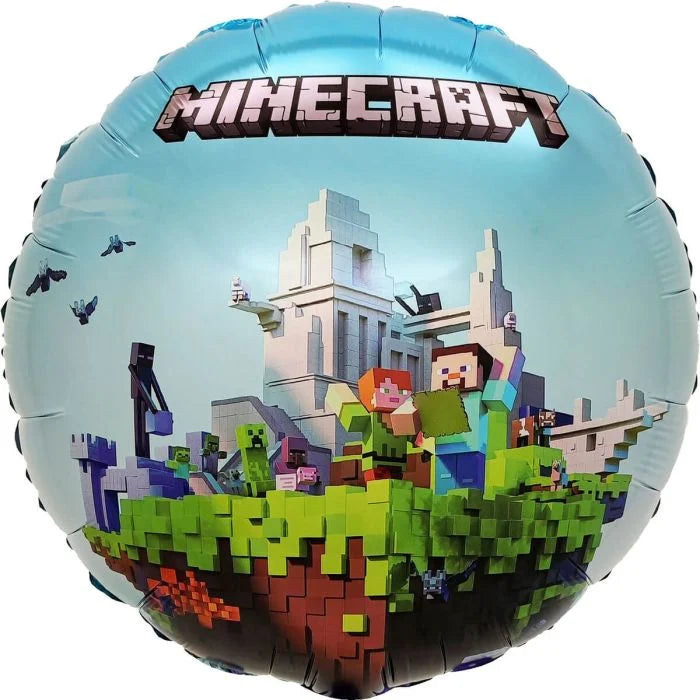 18" Minecraft Island Balloon