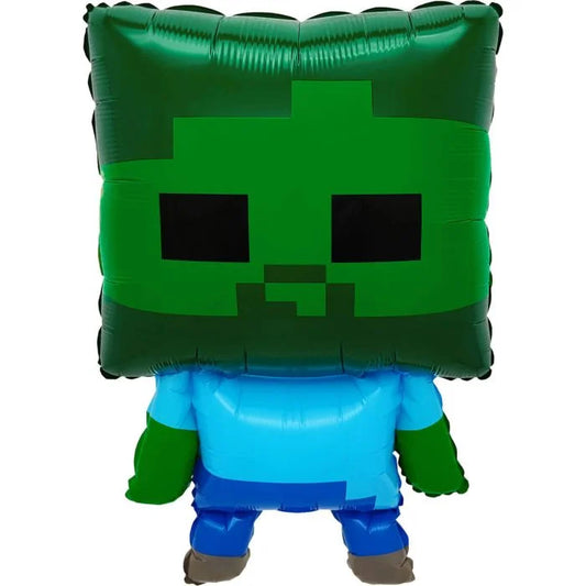 25" Minecraft Zombie Balloon