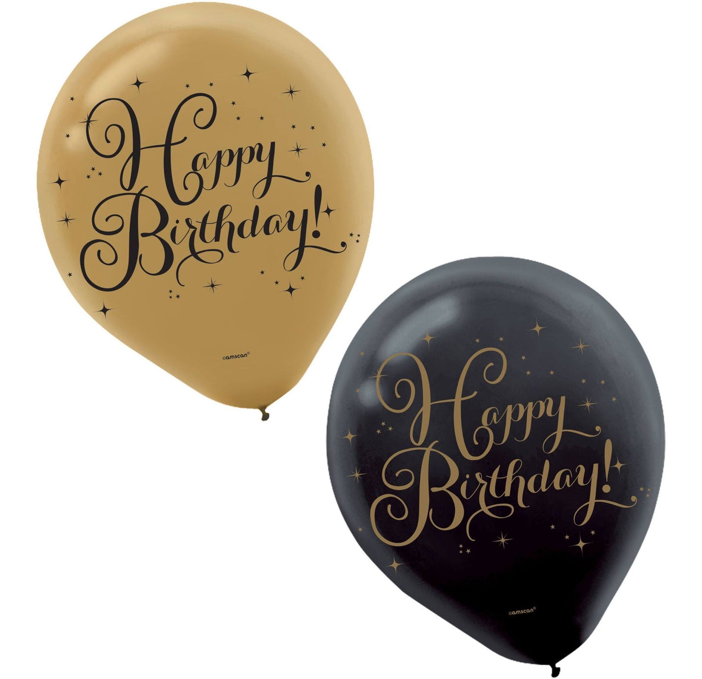 "Happy Birthday" Round Latex Balloon