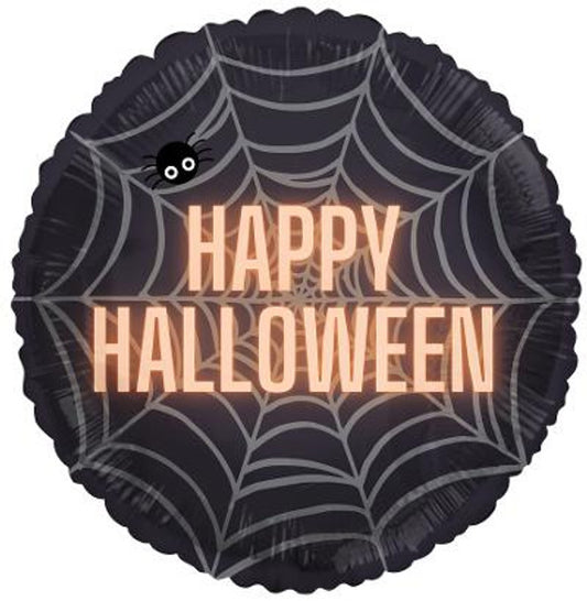 18" Happy Halloween Spooky Foil Balloon