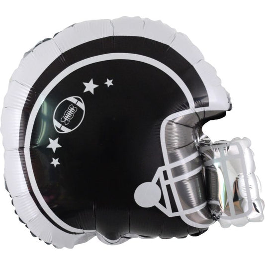 22" Football Helmet White Balloon